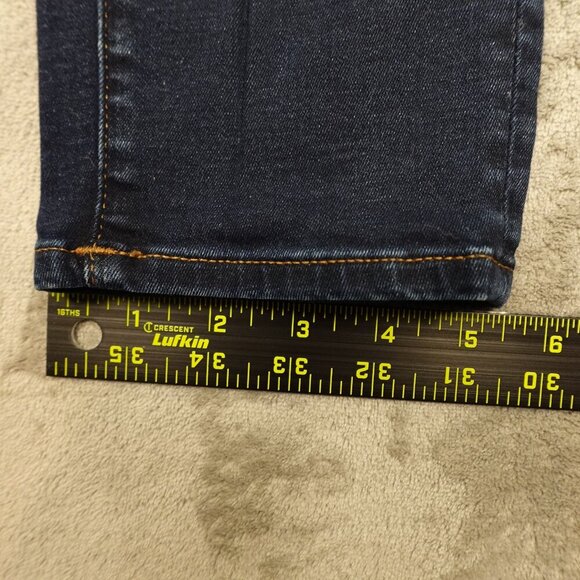 SPANX jeans signature waist skinny women's 31 dark wash blue high rise - Picture 8 of 13